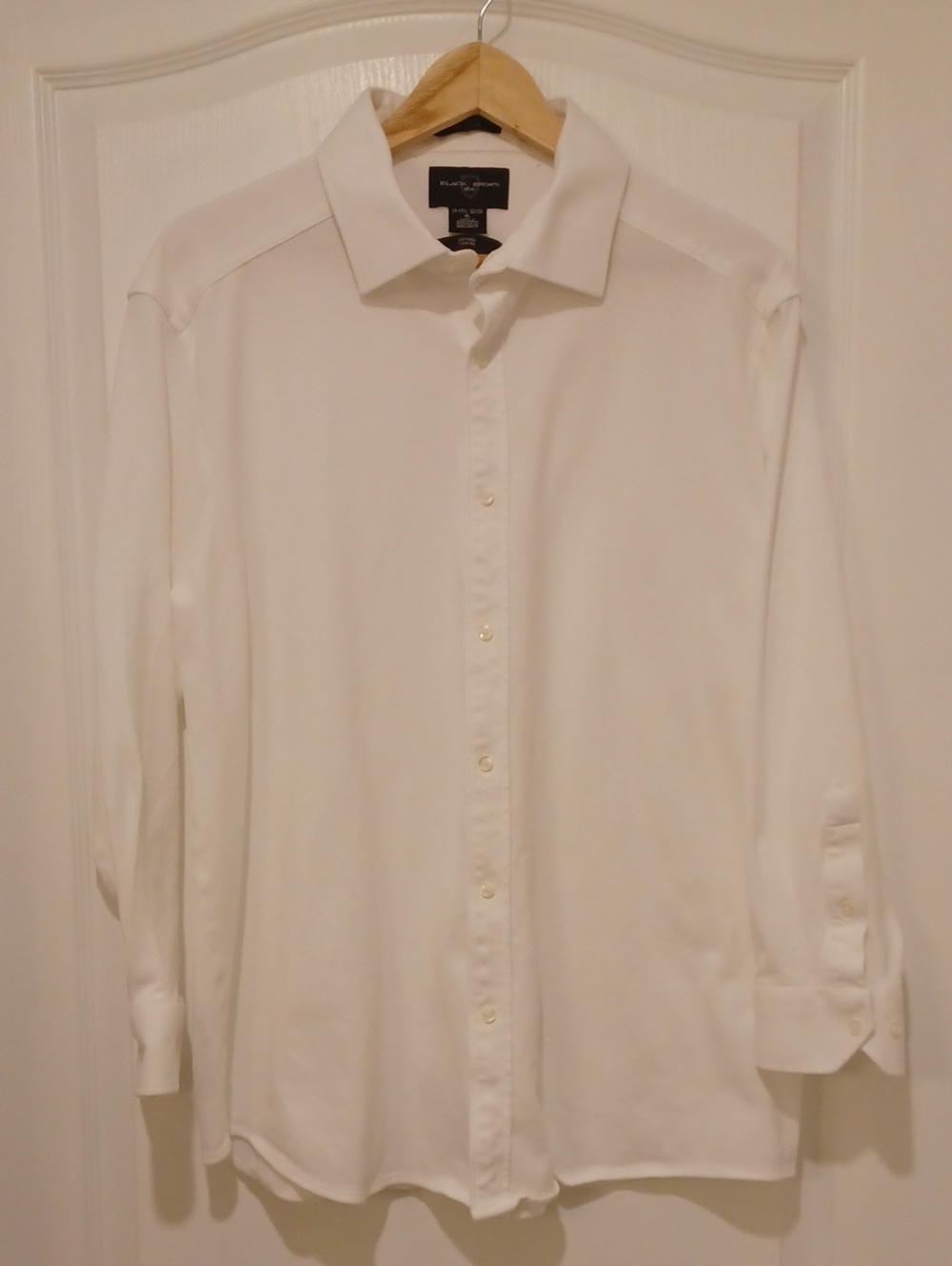 Men's White Dress Shirt - Classic Button-Down